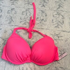 Victoria's Secret “the Gorgeous” Neon Pink Bikini top